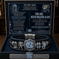 UNC Braided Bracelet Set TTNL