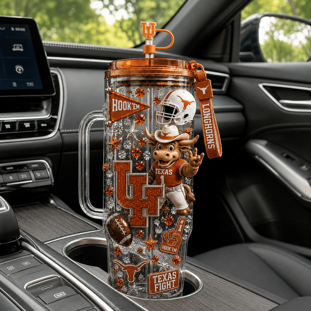 TLH 40oz Tumbler With Handle NHVH