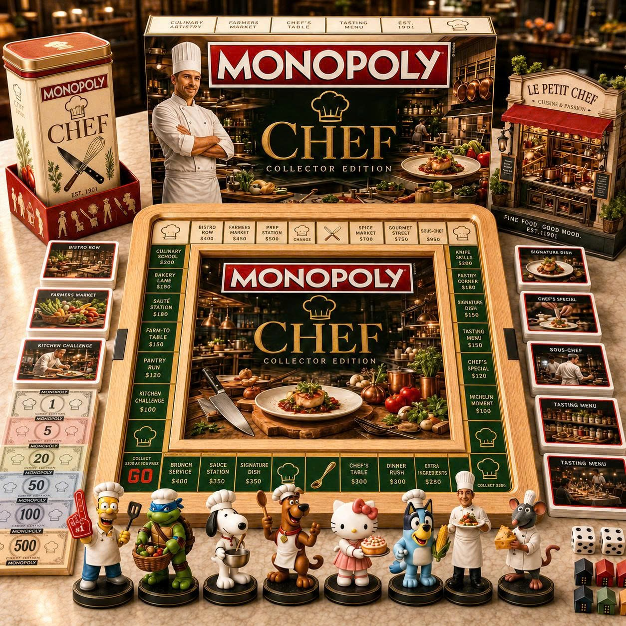 CHEF Premium Board Game NHVH