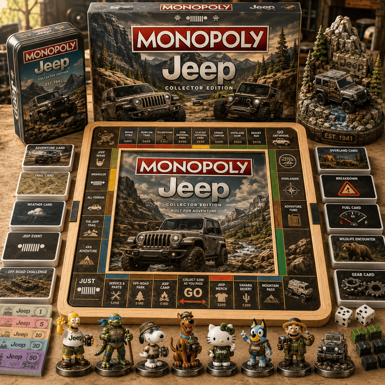 Premium JEP Board Game TTTT