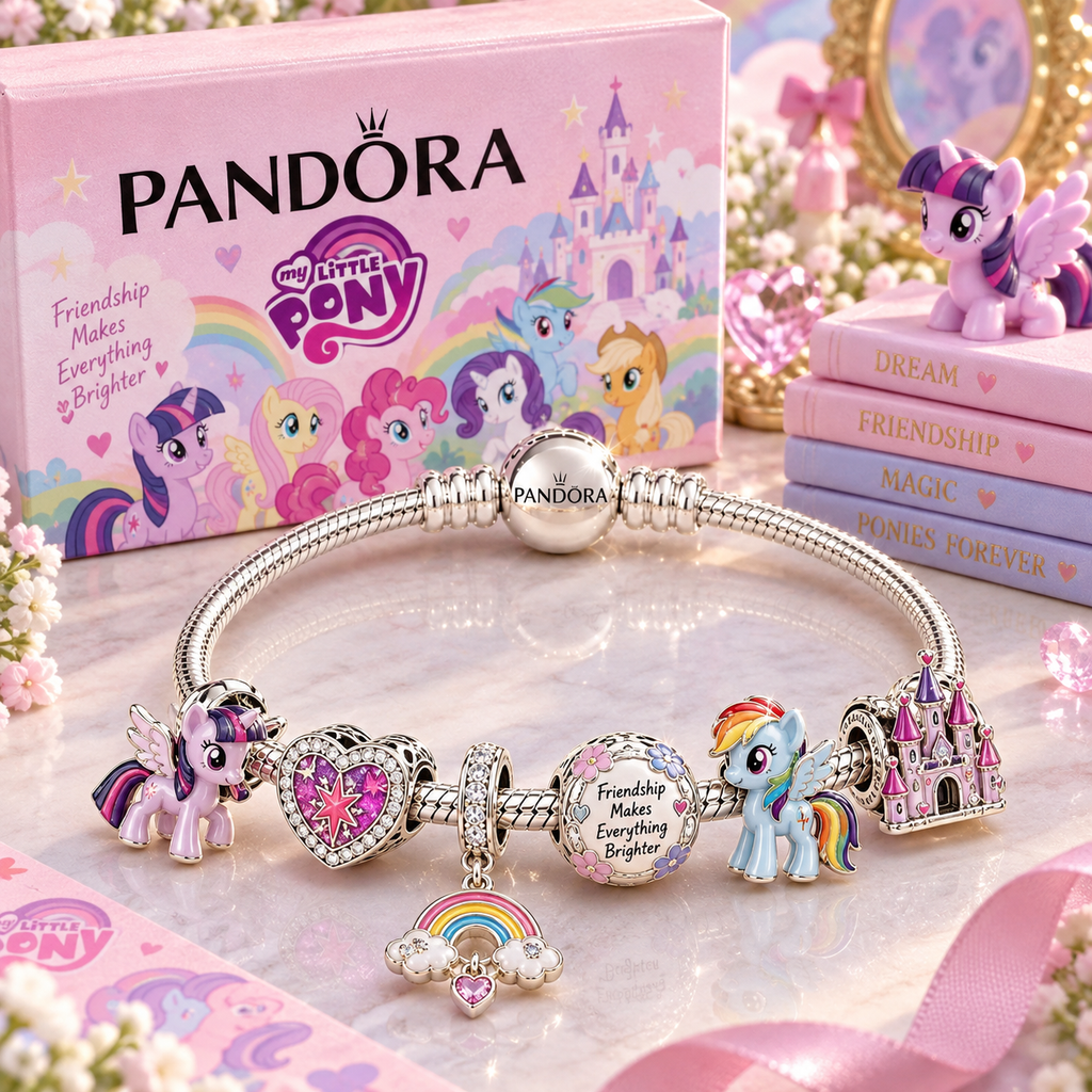 LTP Sliver Charm Bracelet Set PTT