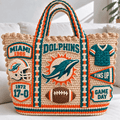 MDP Straw-Style Embellished Tote Bag NTKO