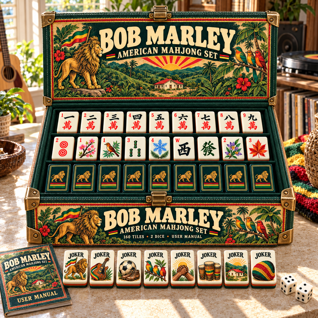 Premium BML Mahjong Tiles Set PVNA