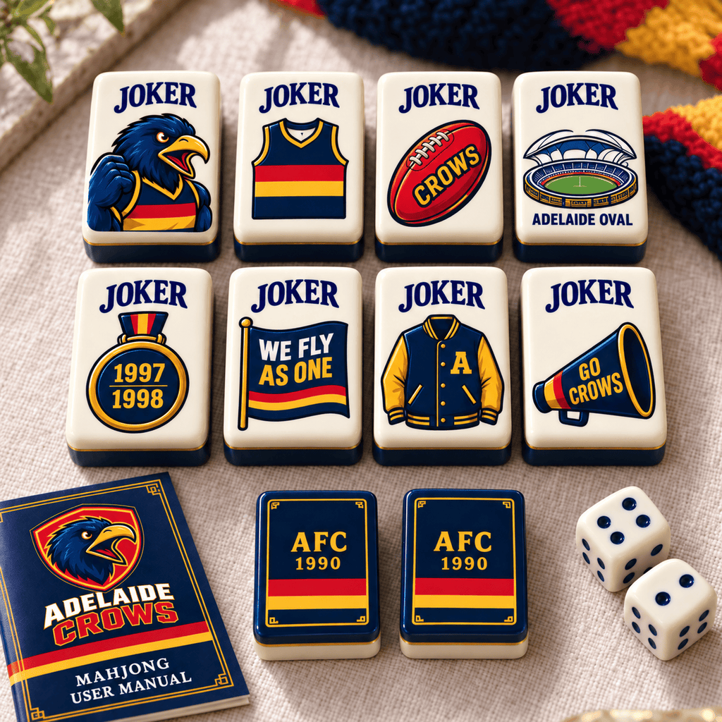 Premium ADLC Mahjong Tiles Set TTMH