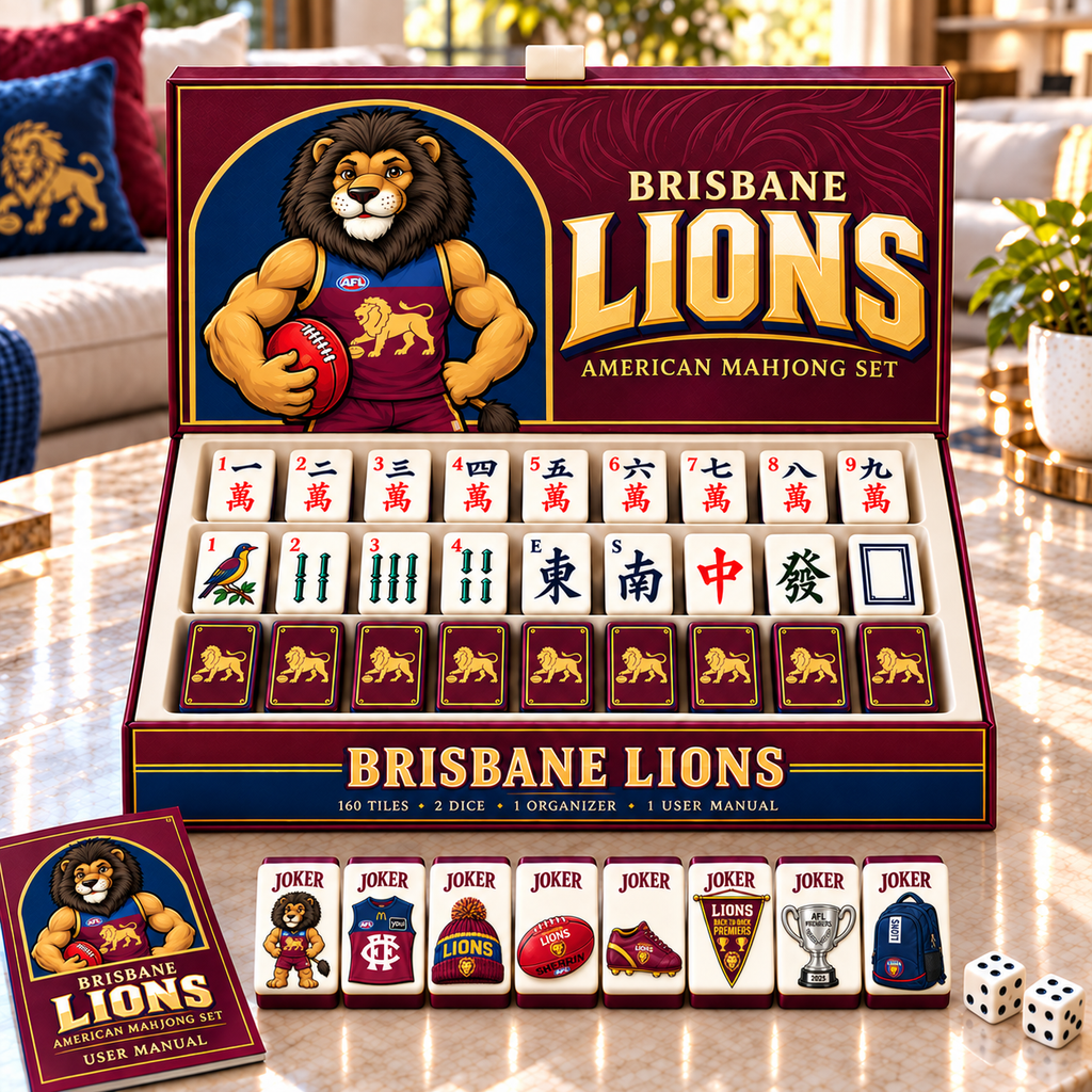 Premium BRBL Mahjong Tiles Set TTMH