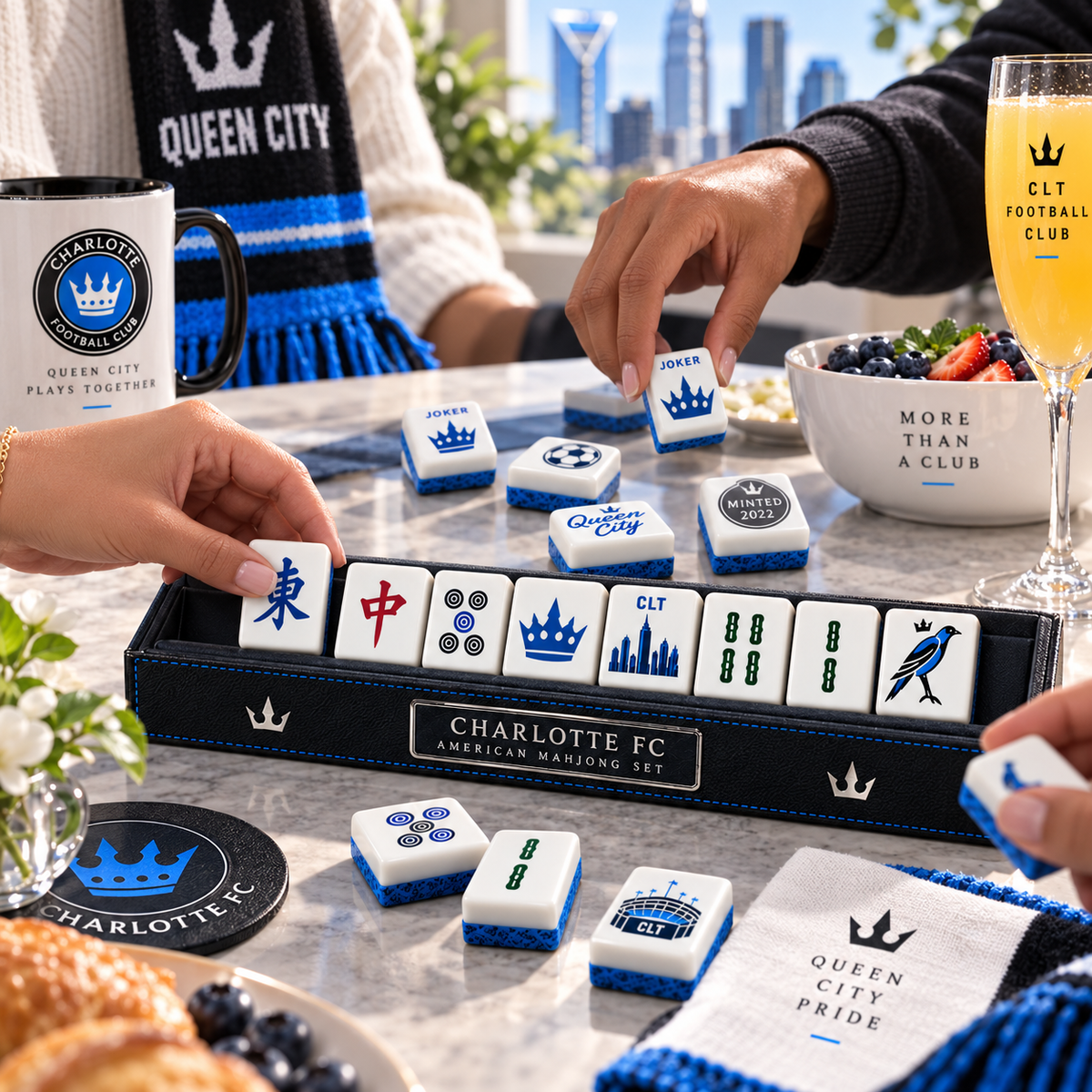 Premium CRFC Mahjong Tiles Set TNSM